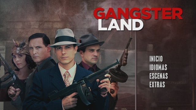 1 - Gangster Land [DVD5 Full] [Pal] [Cast/Ing] [Sub:Cast] [Drama] [2017]
