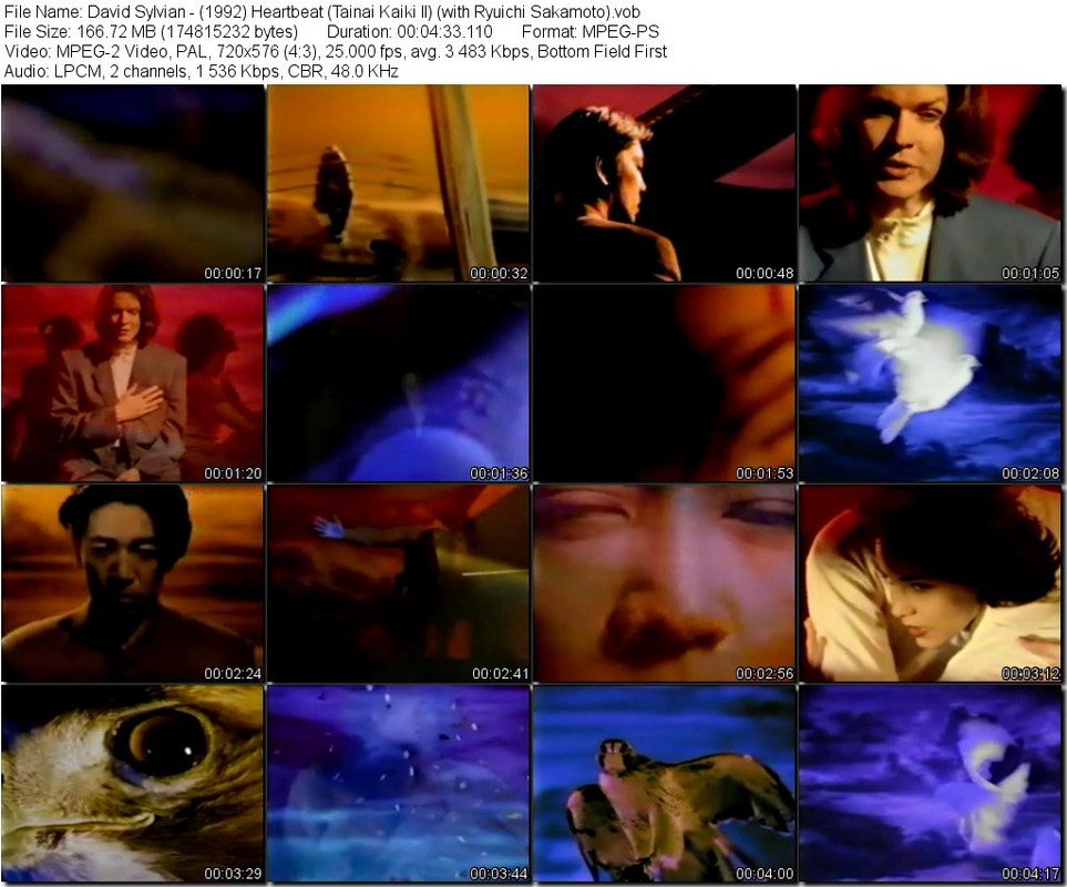 David Sylvian - (1992) Heartbeat (Tainai Kaiki II) (with Ryuichi