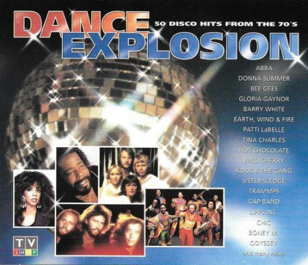 733cc9f0 895d 48cf 93e6 8e7ffc20e2f7 - VA - Dance Explosion: 50 Disco Hits From the 70's [3CD Box Set] (1991) FLAC