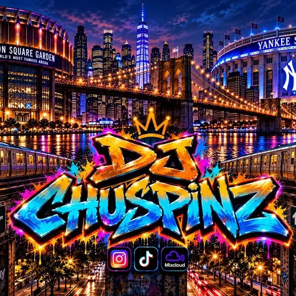 DJ Chuspinz Dopetrackz Radio mixing at W.D.O.P.E. studio in Bronx NY