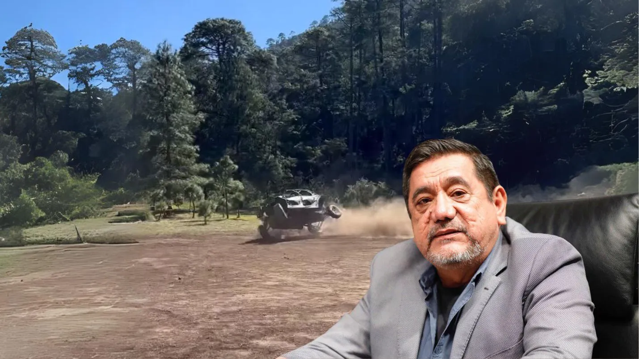 Accidente de Félix Salgado con vehículo todoterreno en Guerrero