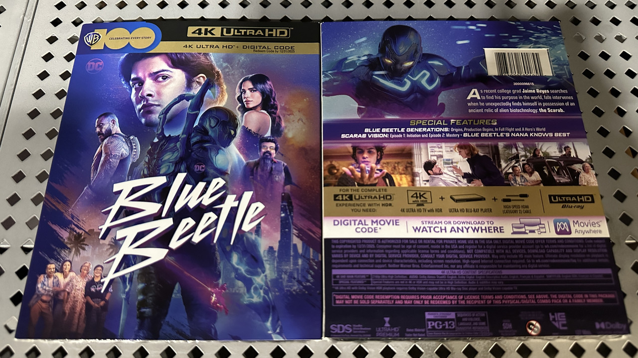 PELICULA BLUE BEETLE (4K UHD+BD) BLU-RAY