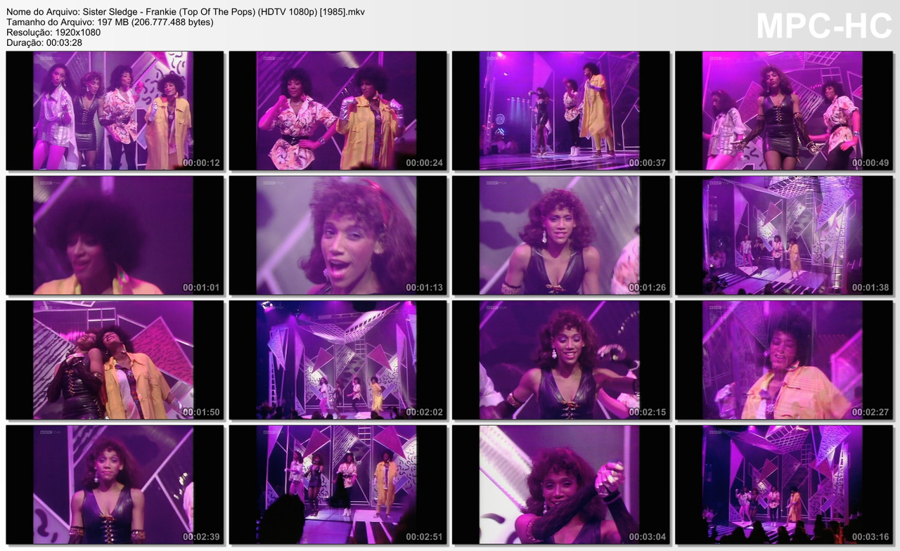 Sister Sledge - Frankie (Top of The Pops) (HDTV 1080p) [11.07.1985]
