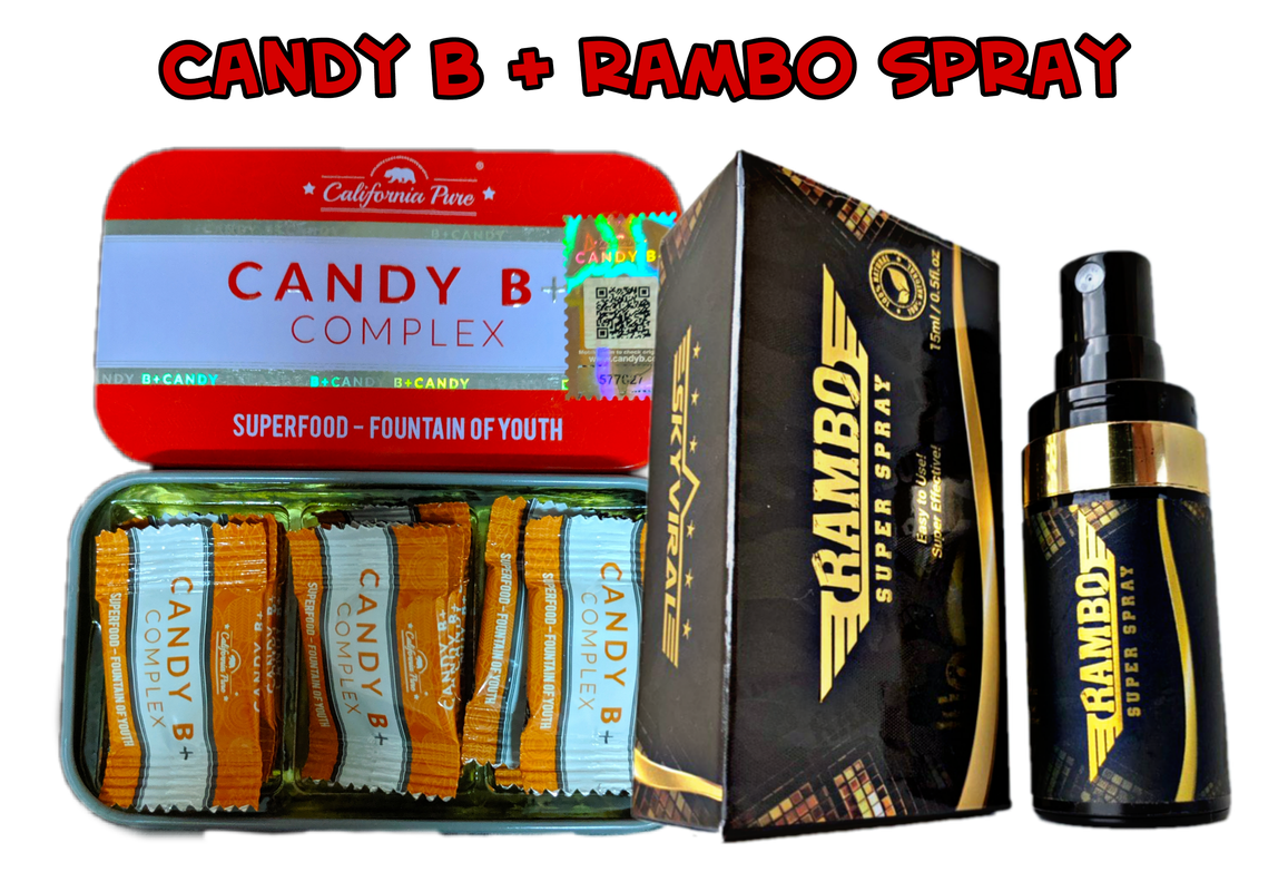 COMBO UBAT KUAT + TAHAN LAMA