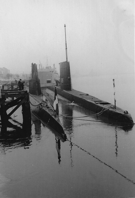 HMS Finwhale и FS Morse Londonderry, September 1966