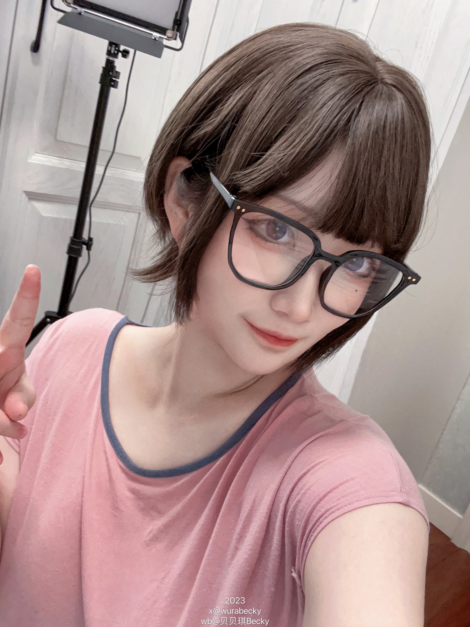 贝贝琪 Becky 眼镜姐姐 主题 Cosplay 写真＋视频合集（67P｜3V｜450MB）插图6
