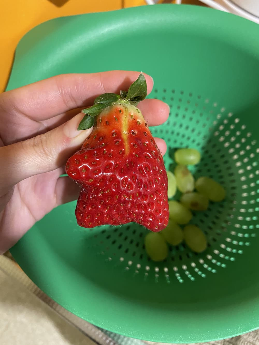 Funny strawberry I got the other day