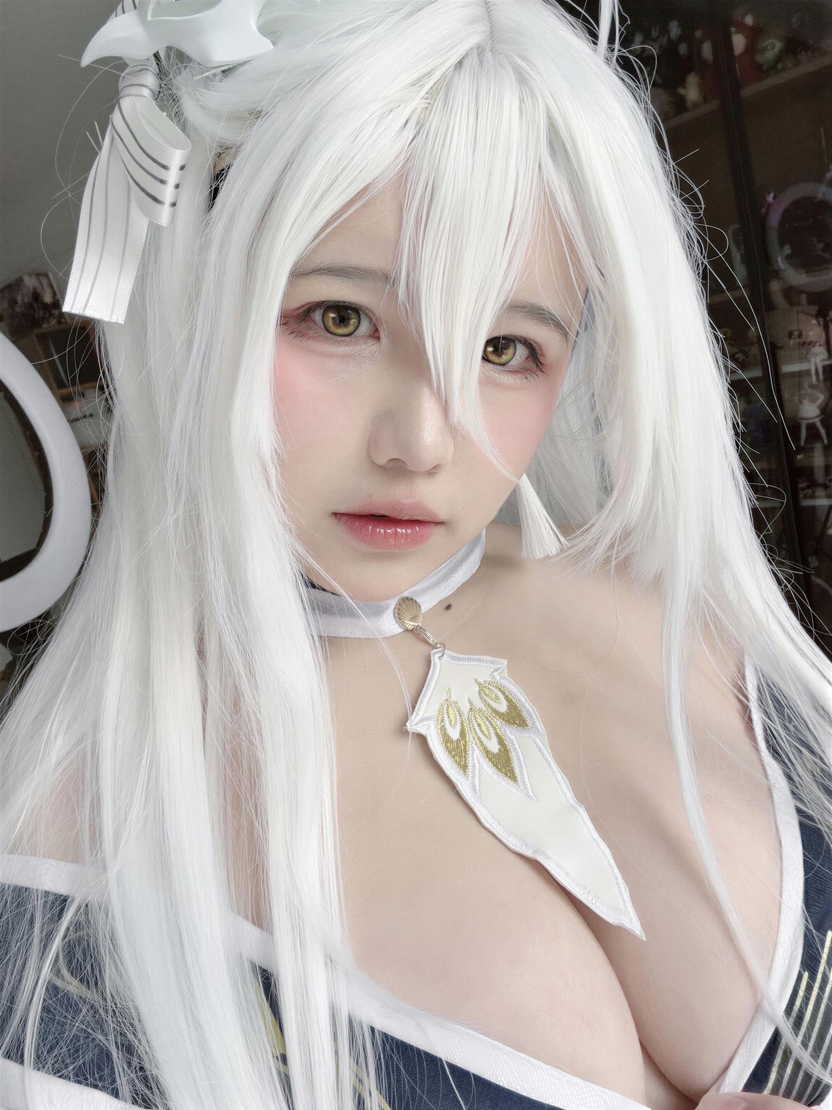 是我阿半 NO.030 碧蓝航线 白凤和服 46
