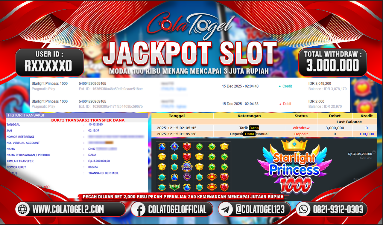 JACKPOT SLOT GACOR!!