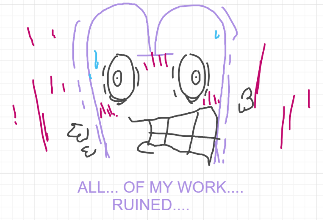 A panel from The Prime Number Few, episode eight of the Board Boards object show by Furretwalk/WalkingFurret.