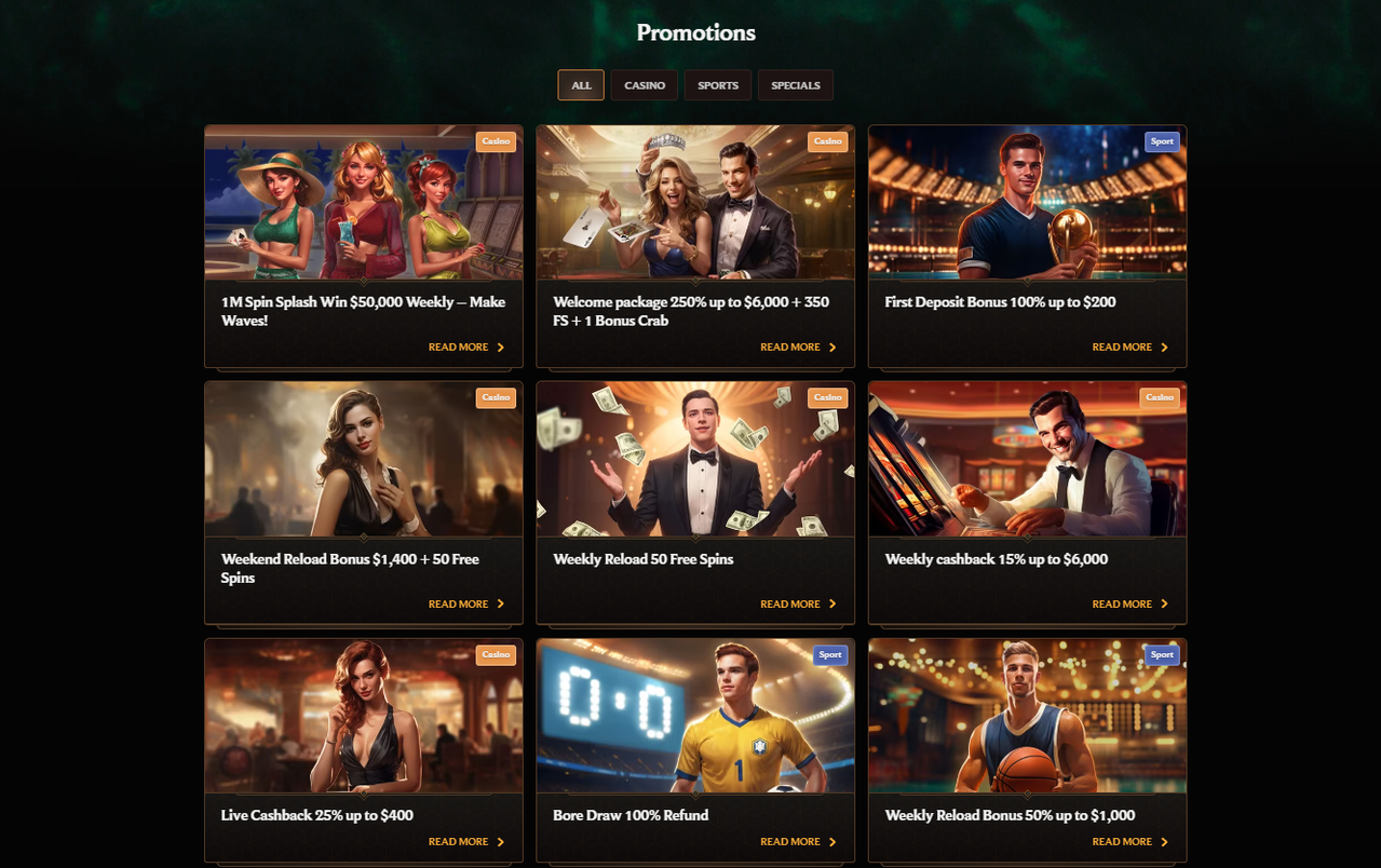 CrownPlay Casino Bonuses