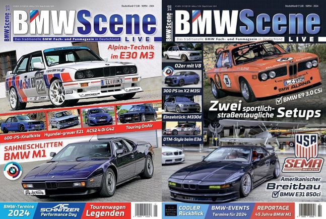 Bmw Scene Live Magazin No 01 + 02 2024