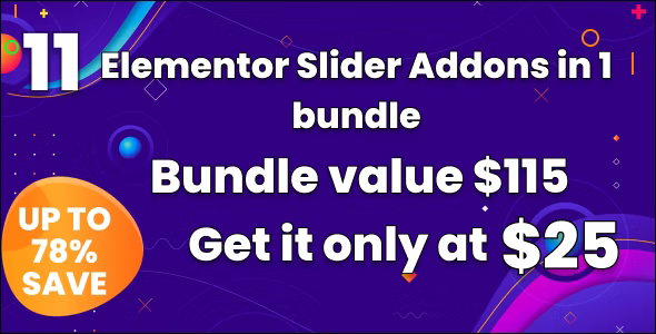 BWD Slider Bundle For Elementor WordPress