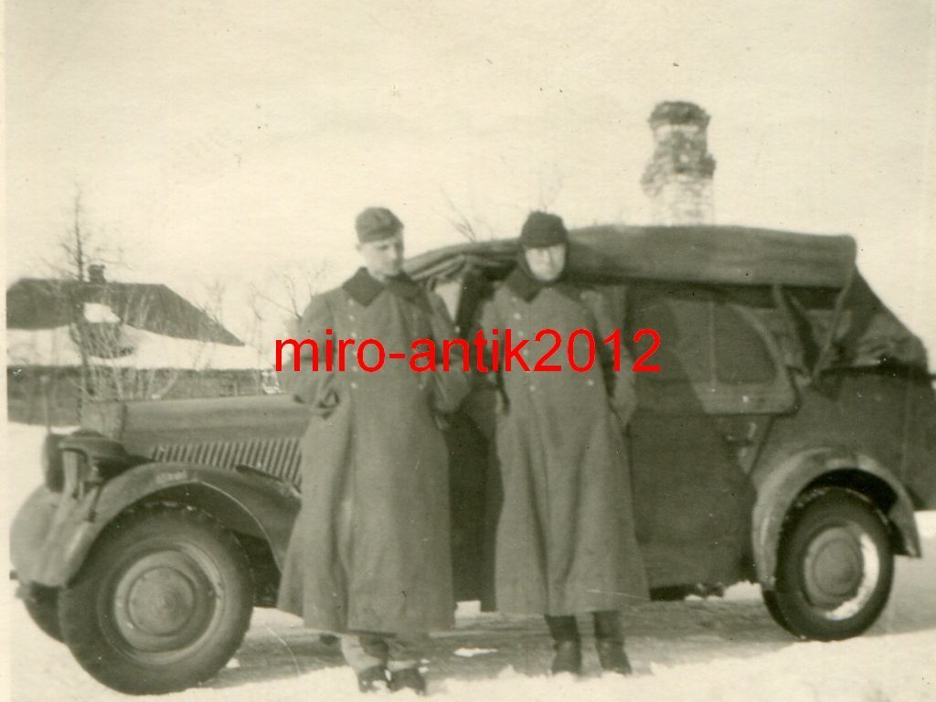 Wehrmacht, PKW, Kübelwagen, Winter, Kursk, Russl