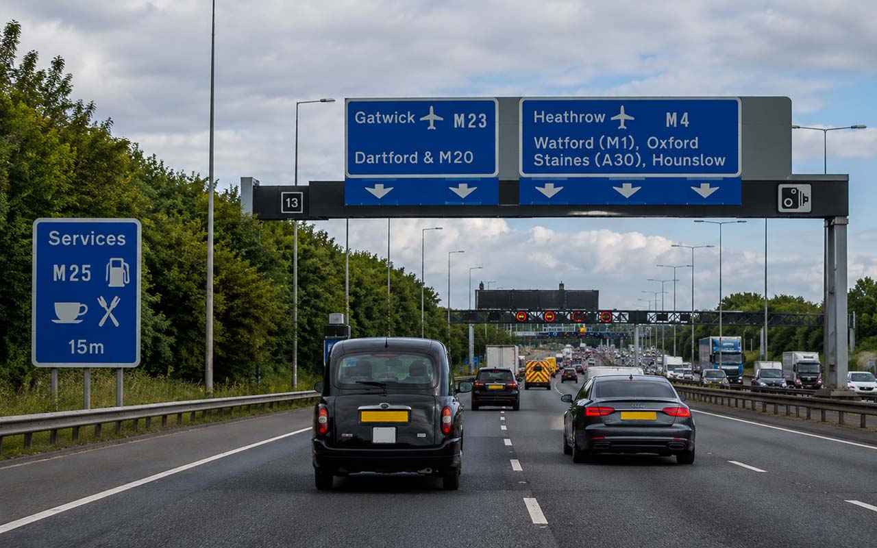 how much is a taxi from heathrow to gatwick airport 1