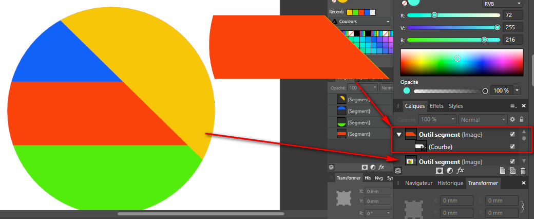 Sélection partie image