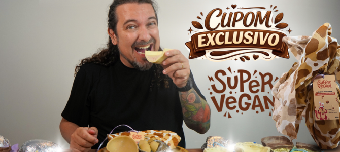 Ovos de Páscoa da Super Vegan + desconto exclusivo!