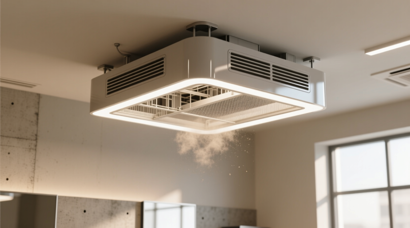 Профилактика пыли в салонных светильниках