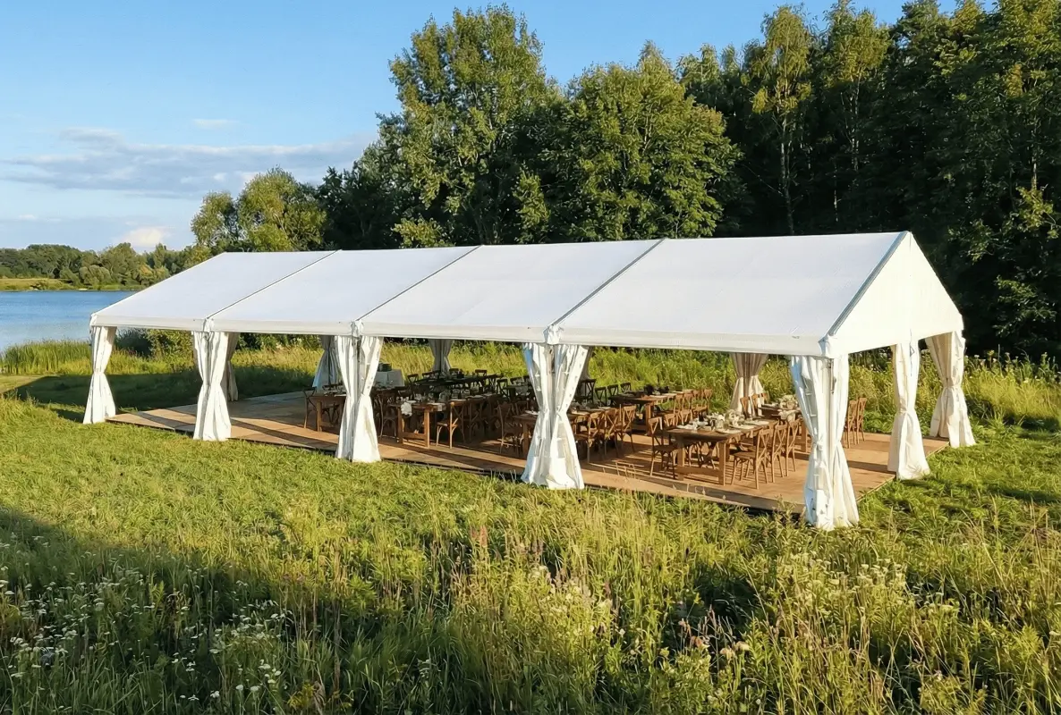 Аренда шатра для банкетов