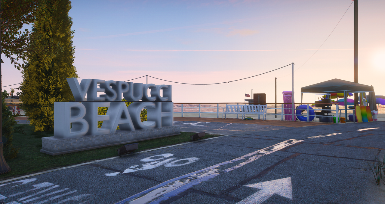 Vespucci Beach Park I Fivem Map