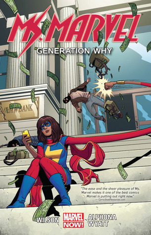 Graphic Novel Review: Ms. Marvel, Vol. 2: Generation Why G. Willow Wilson (writer) and Adrian Alphona (artist)
