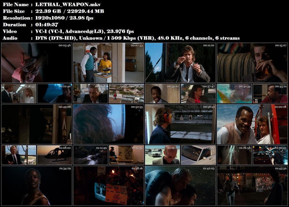 Re: Smrtonosná zbraň / Lethal Weapon (1987)