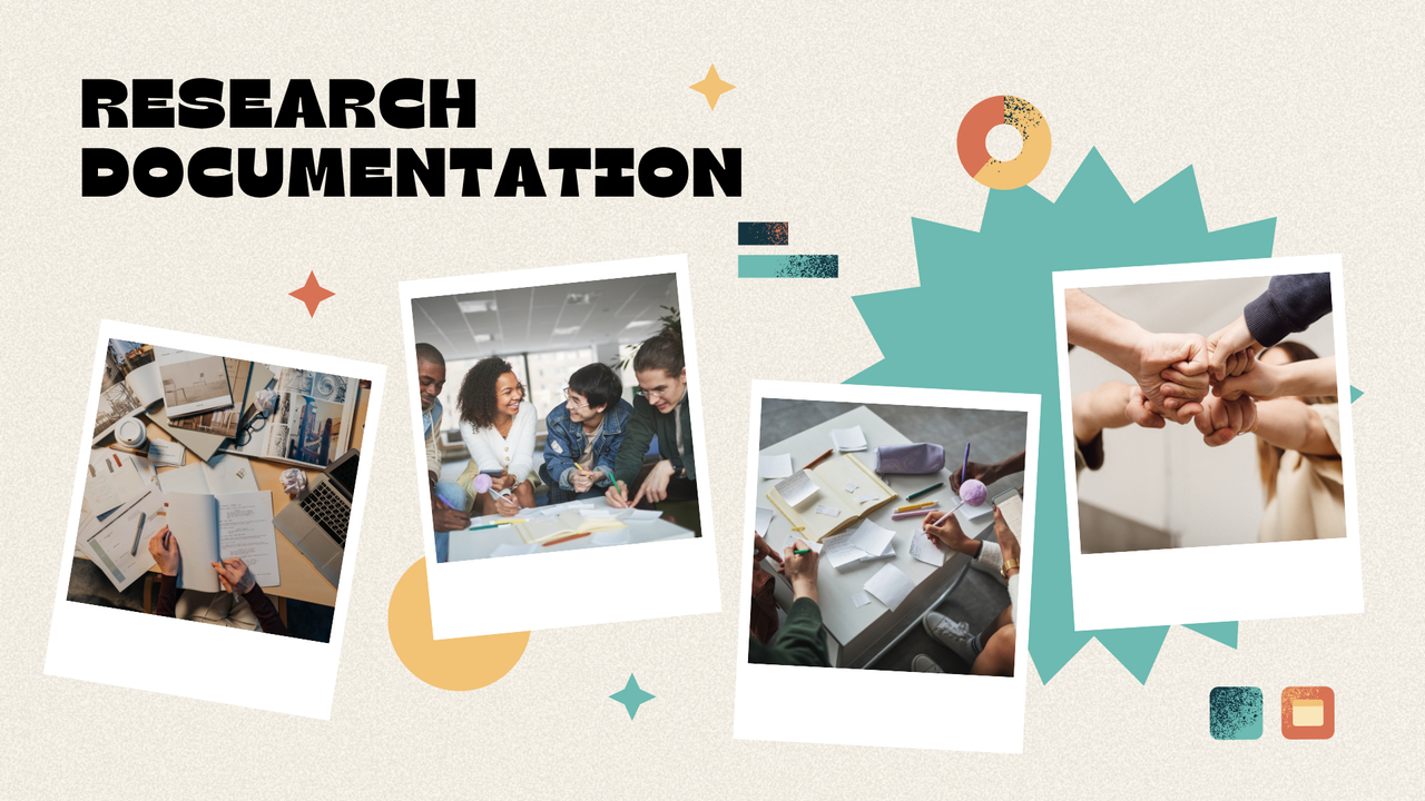 Cream and Beige Illustrative Research Report Presentation