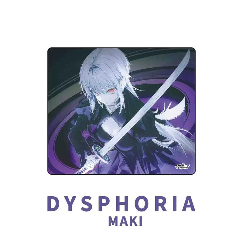 DYSPHORIA MAKI ガラスマウスパッド