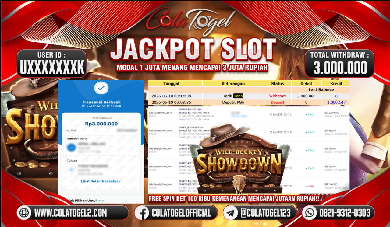 JACKPOT SLOT GACOR!!