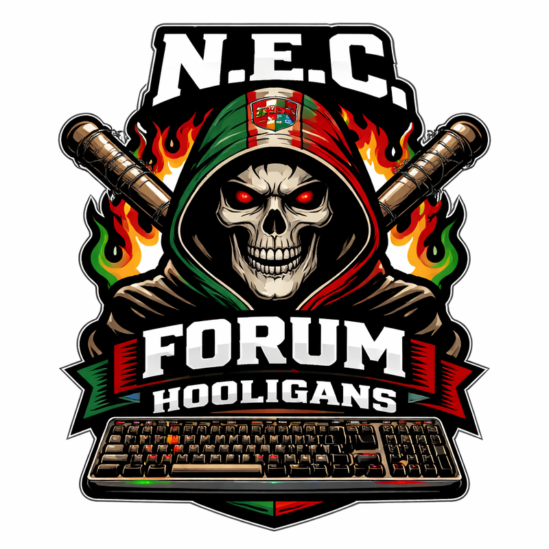N E C Forum Hooligans logo