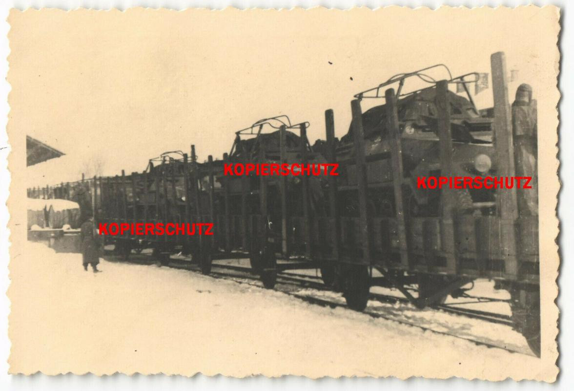 Foto Panzerspähwagen Funkwagen Sdkfz Zug Eisenbahn Panzer Funk R