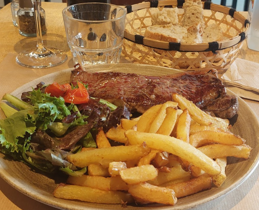 favorite meals category steak fries salad