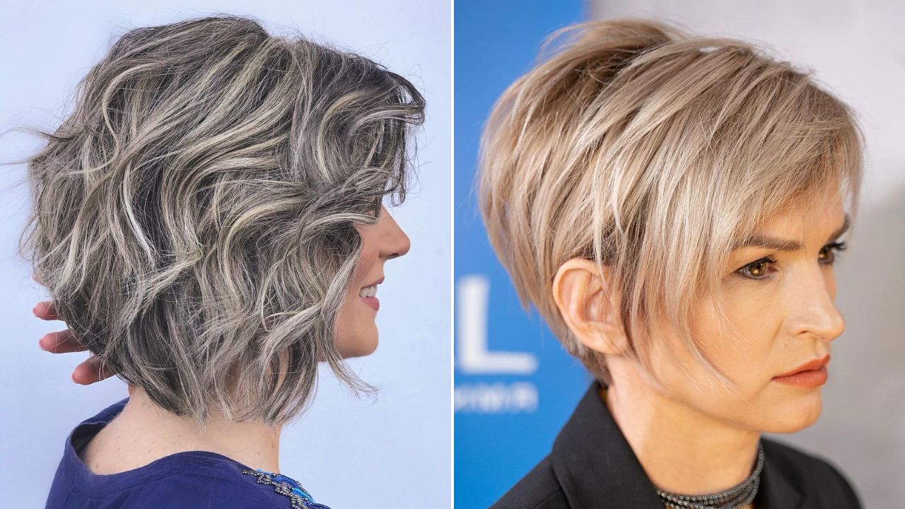 Medium length haircuts for women over 40