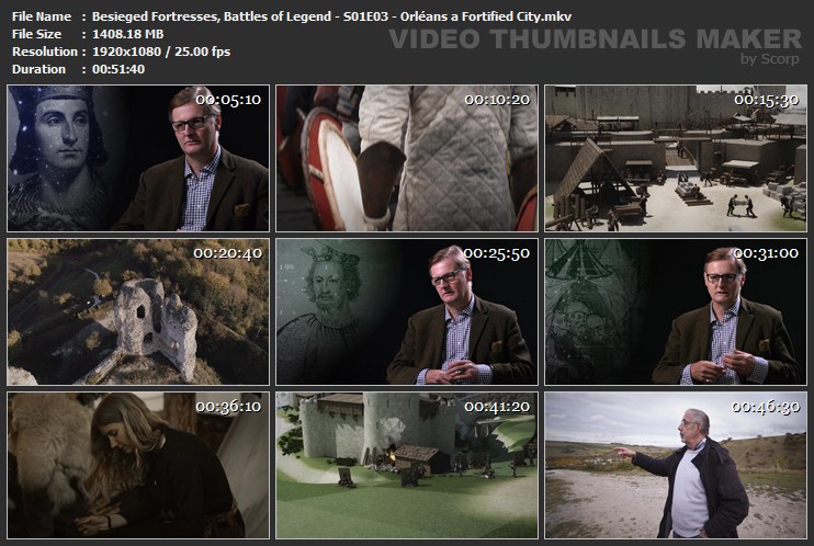 Besieged Fortresses Battles of Legend S01E03 Orléans a Fortified City mkv