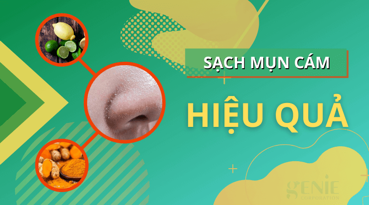 Cách làm sạch mụn cám tại nhà - Geniecorp