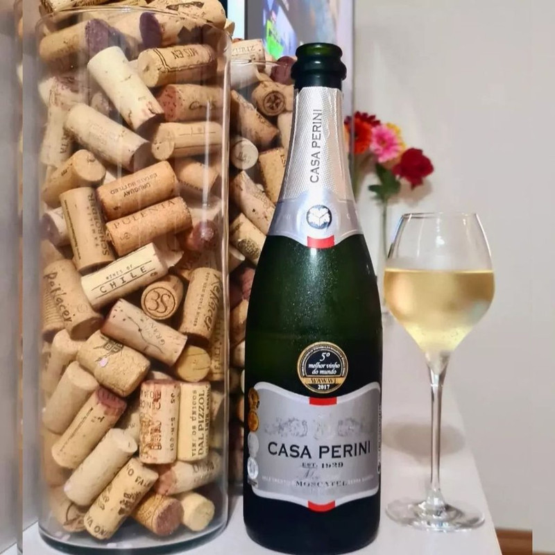 Casa Perini Espumante Moskatel 750 Ml