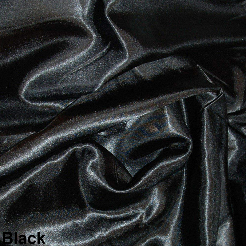 Satin Fabric Sewing Crafting Costume Clothing Dress Making Art &Craft Decorative - Picture 7 of 46