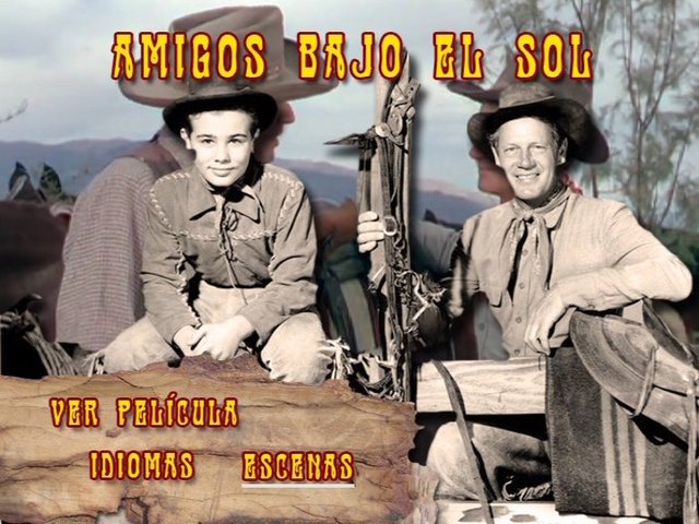 1 - Amigos Bajo el Sol [1951] [DVD5 Full] [Pal] [Cast/Ing] [Sub:Varios] [Western]