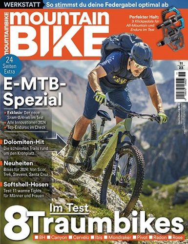 Cover: Mountainbike Magazin November No 11 2023