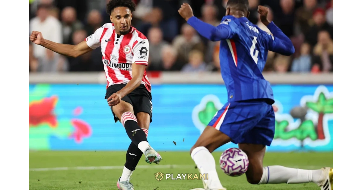 Kevin Schade mencetak gol pembuka penting bagi brentford