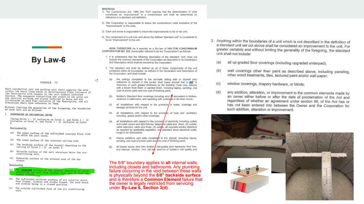By Law 6 and Unit Dimensions 01