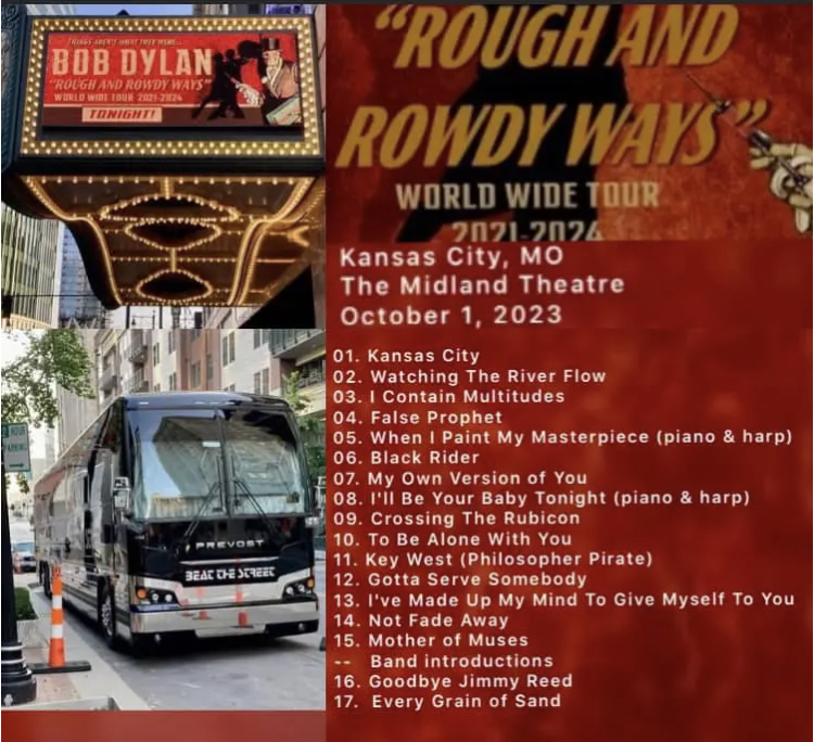 Bob Dylan 2021 - 2024 Tour Announced | Page 63 | Steve Hoffman Music Forums