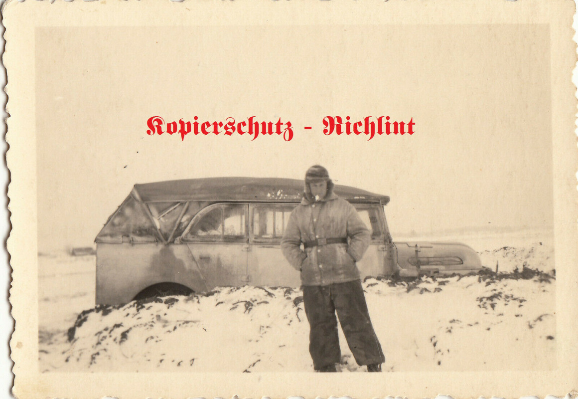 Wehrmacht Rußland PKW Kübelwagen