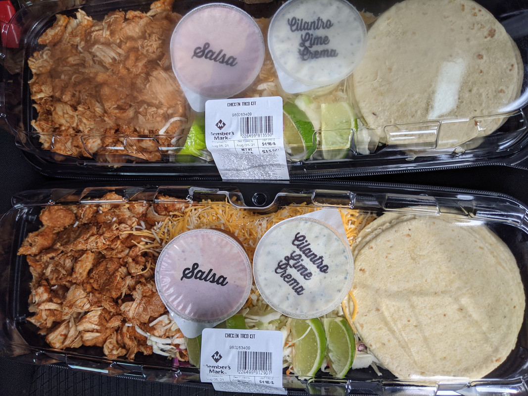 Sam's Club Chicken Taco Kits