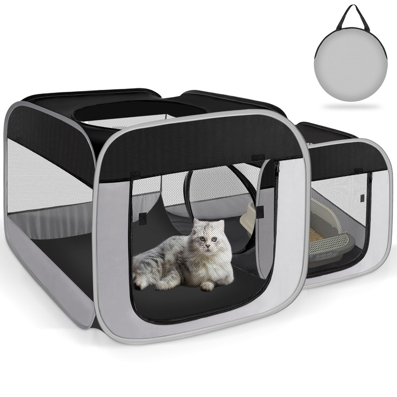 TailTastic Large Portable Pet Playpen / Outdoor Pet Shelter