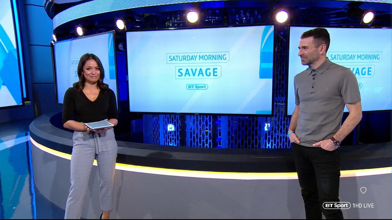 13 April - 11.30.00 - Live. Robbie Savage is joined by Jules Bre