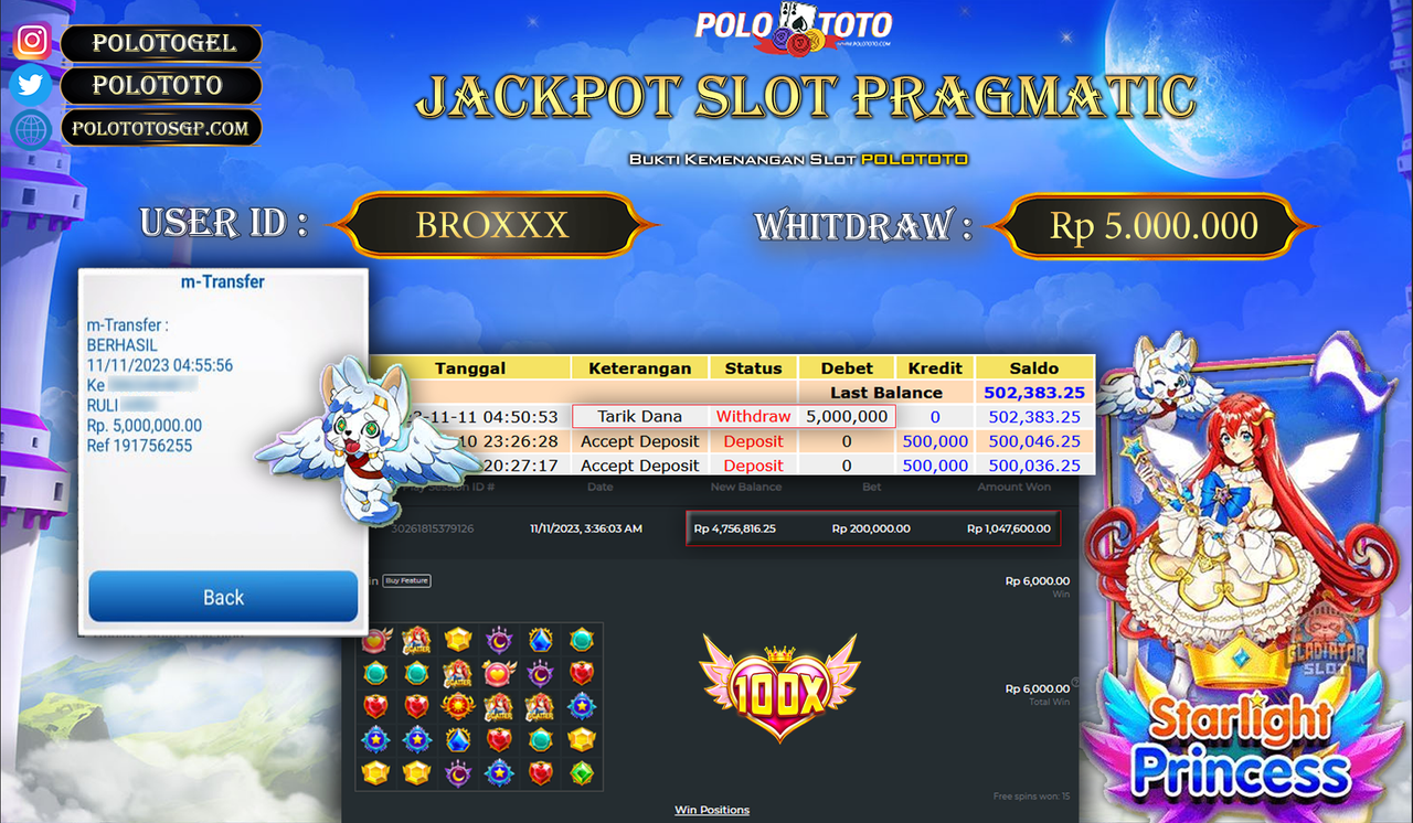 BUKTI PEMBAYARAN JACKPOT DIPOLOTOTO DIBAYAR LUNAS!!!