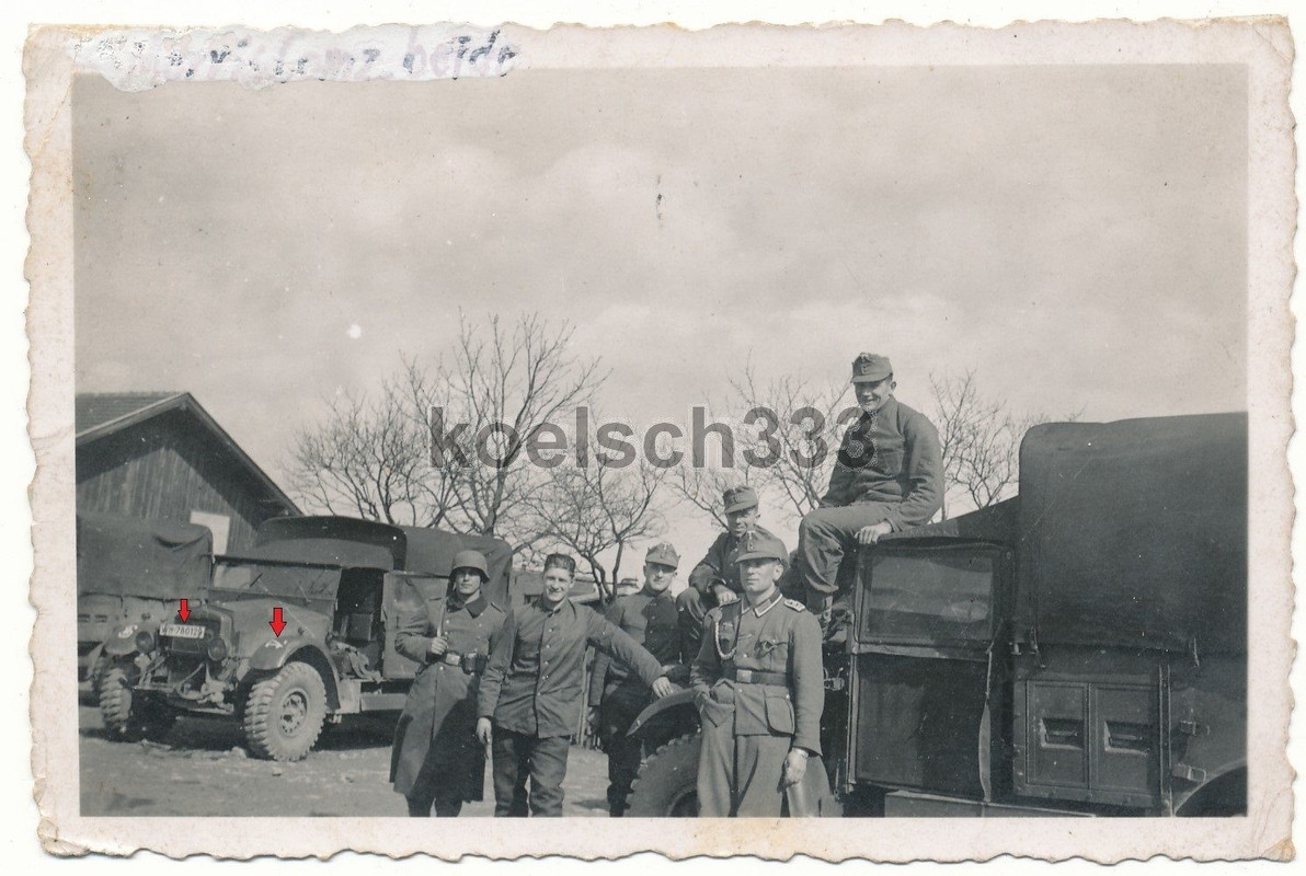 Foto engl. Morris Commercial Jeeps 100. Jäger Di