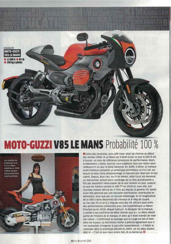 Sortira, sortira pas ?? - Guzzi passion