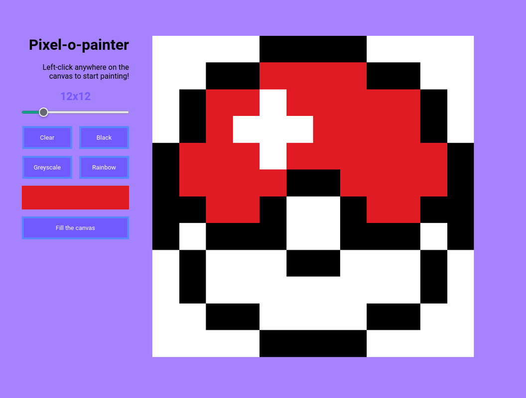 GitHub icorvus/pixelopainter Pixel art maker